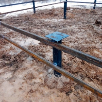 Монтаж в Чехове фундамента на винтовых сваях