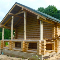 Строительство бани 6х8 в Чеховском районе