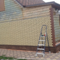 Отделка фасада сайдингом