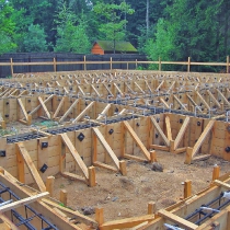 Ленточный фундамент