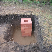 Столбчатый фундамент