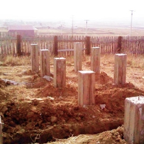 Столбчатый фундамент 