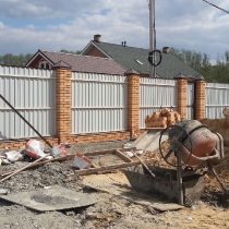 Забор из профнастила