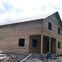 Временная кровля на зиму