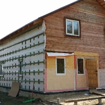 Подготовка стен для монтажа сайдингом