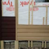 Обшивка деревянного дома сайдингом