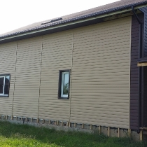 Отделка брусового дома