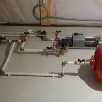 Монтаж тёплого водяного пола