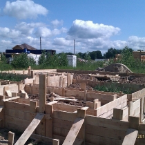 Ленточный фундамент