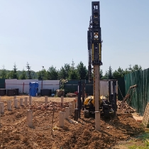Буронабивные сваи для фундамента, Чехов, 2025