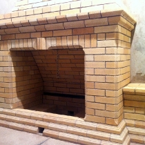 Кладка каминов в Чехове