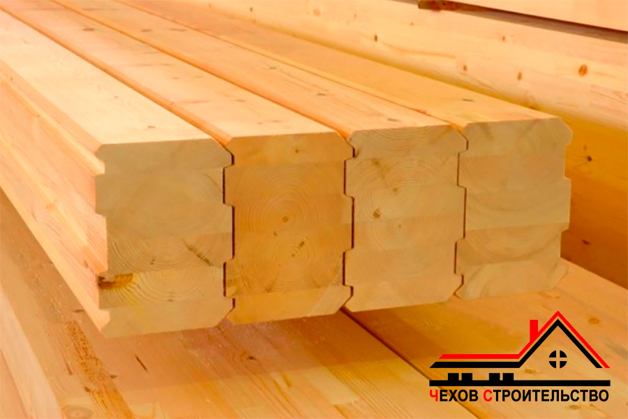 Клееный брус для строительства домов в Чехове